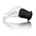 Каплеуловитель VacuVin Wine Server Crystal прозрачный/черный, 2 шт