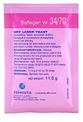 Дрожжи пивные Saflager W34/70 11,5 гр